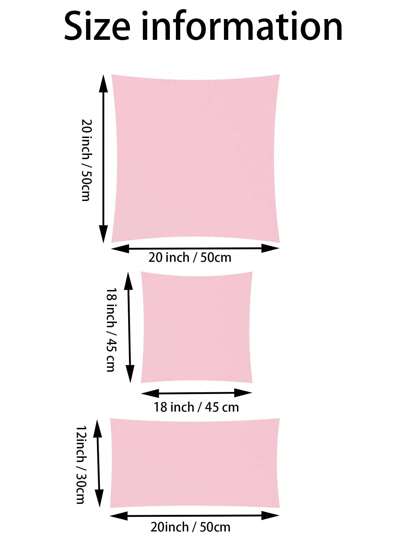غطاء وسادة رمي الملمس وغطاء وسادة قطيفة هندسي بدون حشو لغرفة نوم الأريكة