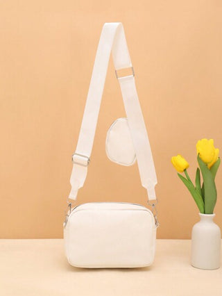 حقيبة كتف عادية بسيطة جديدة حقيبة كروس عصرية حقيبة كتف مائلة كلاسيكية للأطفال حقيبة كتف مائلة من الجلد الناعم للأطفال