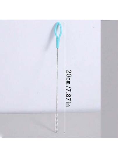 فرشاة تنظيف من الفولاذ المقاوم للصدأ 5 قطع, فرشاة تنظيف قابلة لإعادة الاستخدام لمستلزمات المطبخ - مثالية لتنظيف الزجاج، السيليكون، أنابيب المعادن وأكثر!