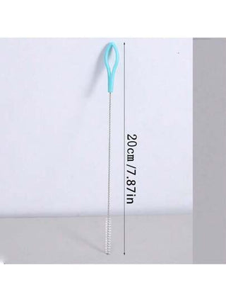 فرشاة تنظيف من الفولاذ المقاوم للصدأ 5 قطع, فرشاة تنظيف قابلة لإعادة الاستخدام لمستلزمات المطبخ - مثالية لتنظيف الزجاج، السيليكون، أنابيب المعادن وأكثر!