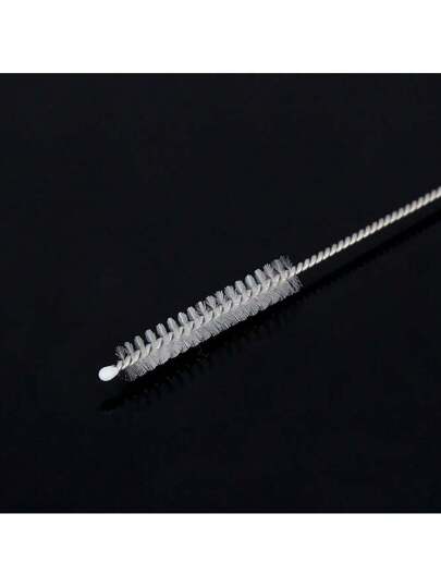 فرشاة تنظيف مصنوعة من الفولاذ المقاوم للصدأ 5قطع معادة الاستخدام أداة تنظيف مطبخية - مثالية لتنظيف الزجاج، السيليكون، القش والمزيد!