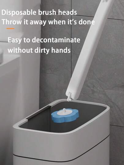 طقم فرشاة تنظيف المرحاض القابلة للتخلص منها ، فرشاة مرحاض محمولة ، فرشاة مرحاض مع قوارير معقمة للتعبئة ، ضروريات السكن الداخلي ، لوازم غرفة سكن الكلية ، العودة إلى المدرسة ، لوازم للعودة إلى المدرسة ، ديكور حمام صيفي