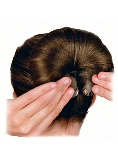 1 قطعة/2 قطعة آلة تصفيف الشعر على شكل مكرونة سحر رغوي دونات كبيرة، أداة تصفيف الشعر، إكسسوارات شعر، لفافة شعر مطاطية DIY، معزز تسريحة الشعر على شكل دونات، رابط شعر، إكسسوارات ذيل الحصان، أدوات تصفيف الشعر للنساء (حجم واحد هو 1 قطعة)