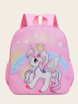 حقيبة ظهر صغيرة بتصميم كرتوني لطيف، حقيبة مدرسية بتصميم قوس وحصان بري رائع، حقيبة مدرسية كرتونية لطيفة ،حقيبة كتف للفتيات ،حقيبة مدرسية