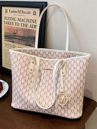 حقيبة تسوق كبيرة السعة بتصميم طباعة كامل للجسم بنمط حرفي زخرفي ذات مقبضين مناسبة للعمل والتنقل ، خفيفة الوزن ، محمولة ، سعة كبيرة ، مناسبة للمراهقات والنساء والطالبات الجامعيات ، مثالية للعودة إلى المدرسة والكلية والمدرسة المتوسطة والثانوية