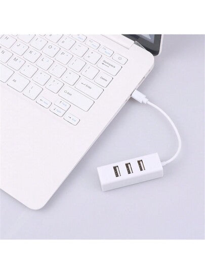موزع Usb مع 4 منافذ و مدخل Usb واحد، تمديد Usb ،طول السلك 15 سم