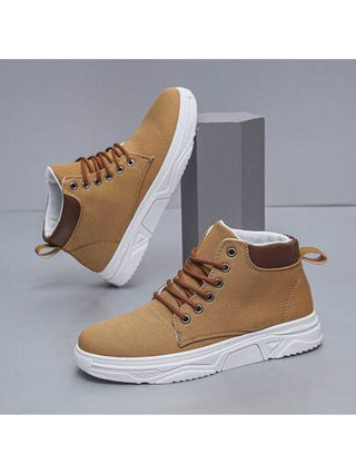 حذاء رياضي عارض للرجال بطبعة غير منزلقة، مناسب لجميع الفصول