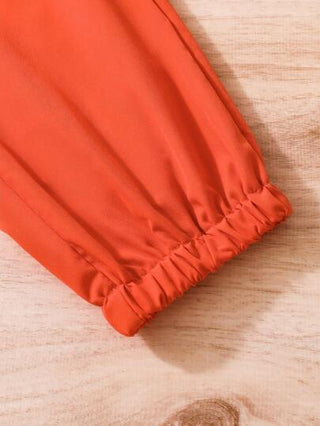SHEIN بنطلون شحن رسالة للأولاد المراهقين مع جيوب