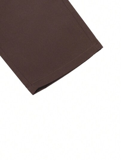 Manfinity Hypemode بنطال فضفاض للرجال مع حزام خصر برباط