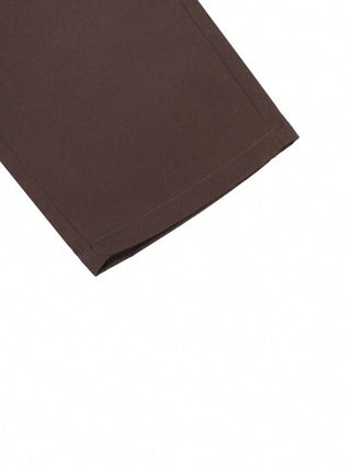 Manfinity Hypemode بنطال فضفاض للرجال مع حزام خصر برباط