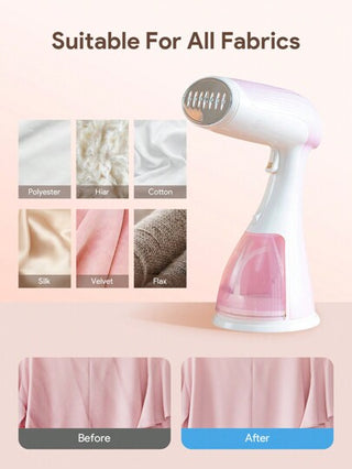 Teckwe منظف بالبخار متعدد الاستخدامات للمنزل وكي الملابس، مكواة بخارية عمودية، بخار محمول للسفر، مبخر قماش يدوي، سعة 300 مل وسخونة سريعة 15 ثانية، إيقاف تلقائي للطاقة، مناسب للمنزل والسفر - قابس بريطاني، هدايا عيد الميلاد، ضروريات أساسية للخريف...