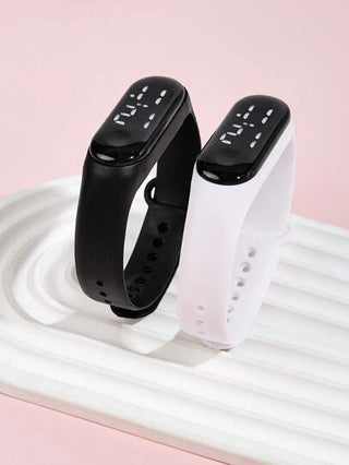 مجموعة ساعتين إلكترونيتين M3 ذات شاشة تعمل باللمس للأطفال، رياضية وعصرية