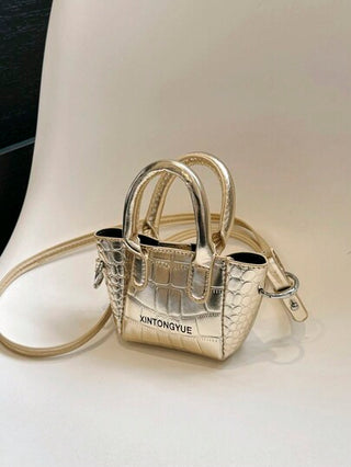 حقيبة أطفال جديدة ذات نمط حجري عالي اللمعان حقيبة كروسبودي صغيرة، حقيبة يد أميرة للفتيات