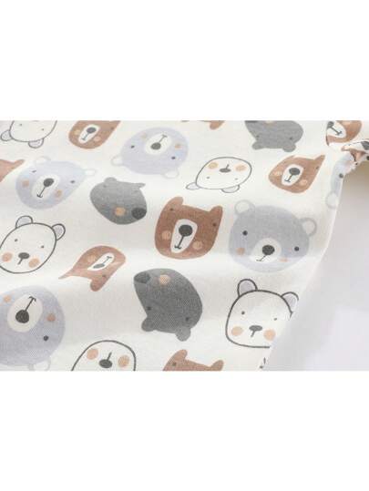 4 بدلة رضع أطفال رضع من الجنسين لعمر 0-12 شهر، بأكمام قصيرة، بتصميمات كرتونية جميلة، مناسبة لكل الفصول