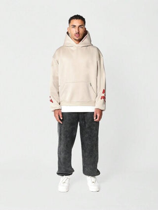 SUMWON هودي بطباعة الرسومات الجرافيكية ل-نيويورك على الظهر