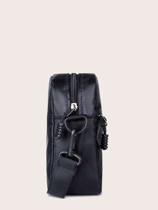 حقيبة كتف مربعة صغيرة بلون سادة للأطفال