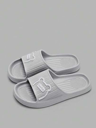 حذاء فليب فلوب رياضي للرجال بنعل سفلي مصنوع من إيفا بطبعة كرتونية، صندل سريع الجفاف للحمام