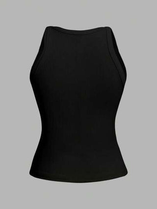 EZwear 3قطع خزانات قمصان بدون أكمام بسيطة ومتعددة الاستخدامات للنساء ، صيفي