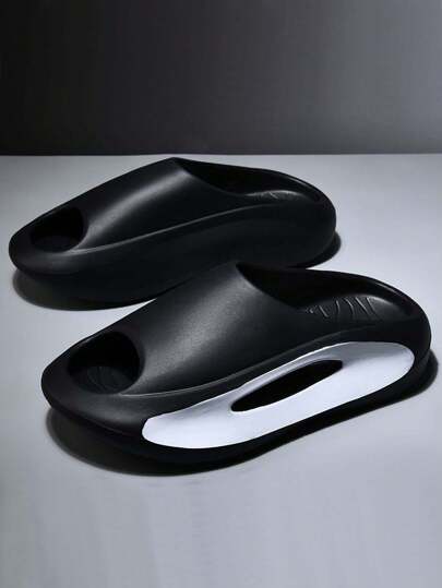 شباشب رجالية مريحة ومانعة للانزلاق ، صندل رياضي عصري للمشي في الهواء الطلق ، مع نعل سميك من Eva ، شرائح الشاطئ