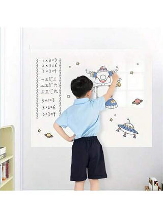 ورق حائط للكتابة والرسم المناسب للمكتب والمنزل: متعدد الاستخدامات, لاصق ذاتي, يمكن غسله وملائم لفن الغرافيتي - ذوق جمالي ووقاية للجدران، هدايا ديكور حفلات استحمام الأطفال والعائلة