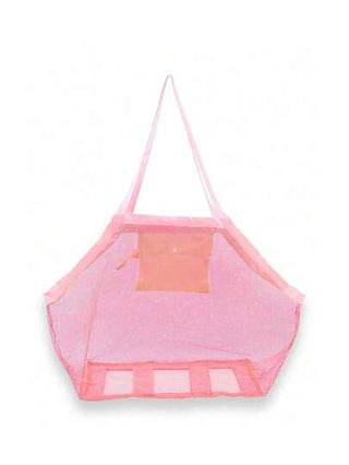 حقيبة شاطئ من الشبك قطعة واحدة ، حقيبة تخزين للألعاب للأطفال ، محفظة لتنظيم السفر قابلة للطي للخارج ، حقيبة تخزين ، حقيبة مكياج ، حقيبة مستحضرات تجميل ، منظم للعطلات ، محفظة مكياج كبيرة السعة ، لأحمر الشفاه والفرش ومنتجات العناية بالبشرة والهاتف...