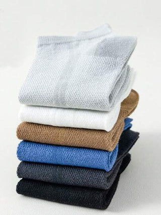 6أزواج جوارب رياضية ذات لون أحادي منخفضة القطع ، للجيم