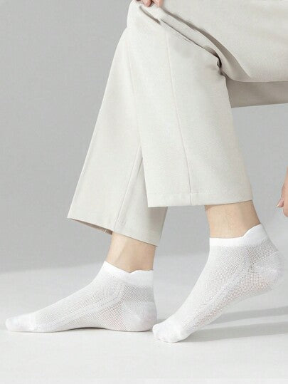 6أزواج جوارب رياضية ذات لون أحادي منخفضة القطع ، للجيم