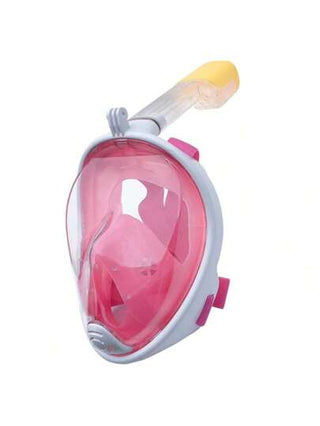 قناع غوص تحت الماء كامل الوجه مع أنبوب شفط للكبار، معدات سباحة مضادة للضباب