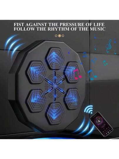 آلة بوكس موسيقية إلكترونية، لعبة بوكس ذكية، معدات تدريب بوكس، آلة نقر وحائطية، معدات ركل وتدريب بوكس بهدف