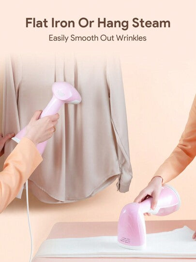 Teckwe جهاز تنظيف بالبخار متعدد الاستخدامات لملابس المنزل والسفر، كي ملابس بخاري رأسي، بخار يدوي محمول، خزان سعة 300مل وتسخين سريع 15 ثانية، إيقاف تلقائي، مناسب للمنزل والسفر - قابس أمريكي، هدايا عيد الميلاد، ضروريات الخريف والشتاء، ضروريات العطلات...