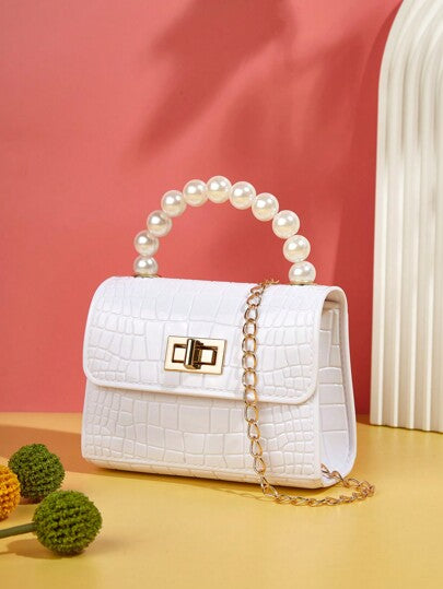 حقيبة محمولة باليد، محفظة أطفال، حقيبة كروس بادي صغيرة جذابة، محفظة معدنية - مثالية للهدايا