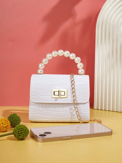 حقيبة محمولة باليد، محفظة أطفال، حقيبة كروس بادي صغيرة جذابة، محفظة معدنية - مثالية للهدايا