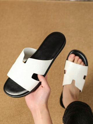 شبشب رجالي للخارجية 2024 جديد ضد الروائح الكريهة، ناعم، مضاد للانزلاق، مقاوم للتآكل، حذاء شاطئ عاري القدمين ،شبشب كاجوال خارجي لفصل الصيف