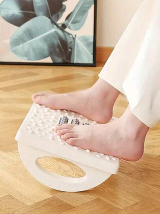 أثاث مكتبي مسند للقدمين شبه دائري مانع للانزلاق مع وظيفة الهز لمكتب 1/2 قطعة