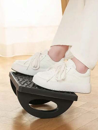 أثاث مكتبي مسند للقدمين شبه دائري مانع للانزلاق مع وظيفة الهز لمكتب 1/2 قطعة