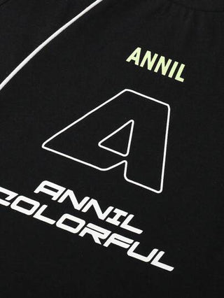 Annil طفل يرتدي فتى فتى كبير مستديرة عنق قصير كم عرضيّ يحوك قميص t فصل صيف