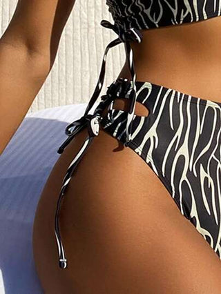 طقم تانكيني حريمي Swim 2 قطعة/المجموعة 2025 مصيفي جديد للنساء، بكامليس بأربطة بيكيني