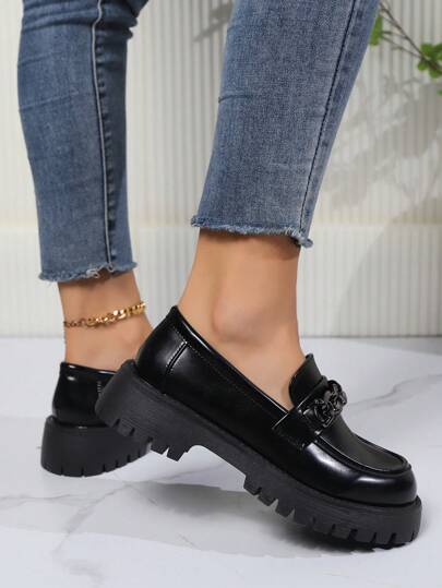 أحذية نسائية بطراز عتيق للخريف والشتاء، بريطاني وياباني، مناسبة للارتداء اليومي والرسمي