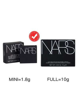 Nars مسحوق تثبيت إضاءة خافت - مضغوط #كريستال 1.8 جرام. هذه الصيغة الأيقونية تثبّت المكياج في مكانه طوال اليوم مع إنهاء ساطع. خفيف الوزن وسهل الامتزاج ، يثبّت الأساس بسهولة دون إضافة لون أو تغطية إضافية.