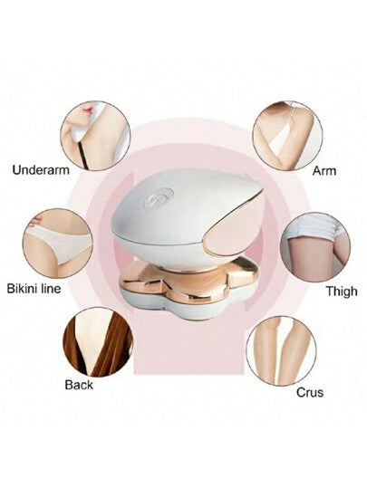 رؤوس الحلاقة البديلة لآلة الحلاقة الكهربائية الدوارة 360 درجة محلقة كهربائية رباعية الرؤوس إزالة الشعر