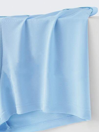 6 قطع/عبوة سروال داخلي قصير رجالي بألوان سادة مريح وقابل للتنفس