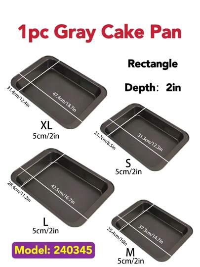 قالب خبز معدني مستطيل عميق قطعة واحدة، قالب كيك لا لصق، صينية خبز ضحلة ذهبية اللون، قالب كيك مستطيل ذهبي، قالب بسكويت وكيك من الصلب الكربوني، صينية خبز الكيك، أدوات مطبخ للخبز والتحميص والخبز والجبن في الأفران المختلفة للأطعمة المستطيلة مثل أجنحة...