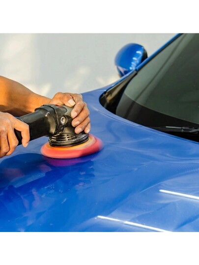 طقم تلميع السيارات بإسفنج 3 بوصة لتلميع وتلميع القوارب وإزالة الخدوش بواسطة آلة التلميع