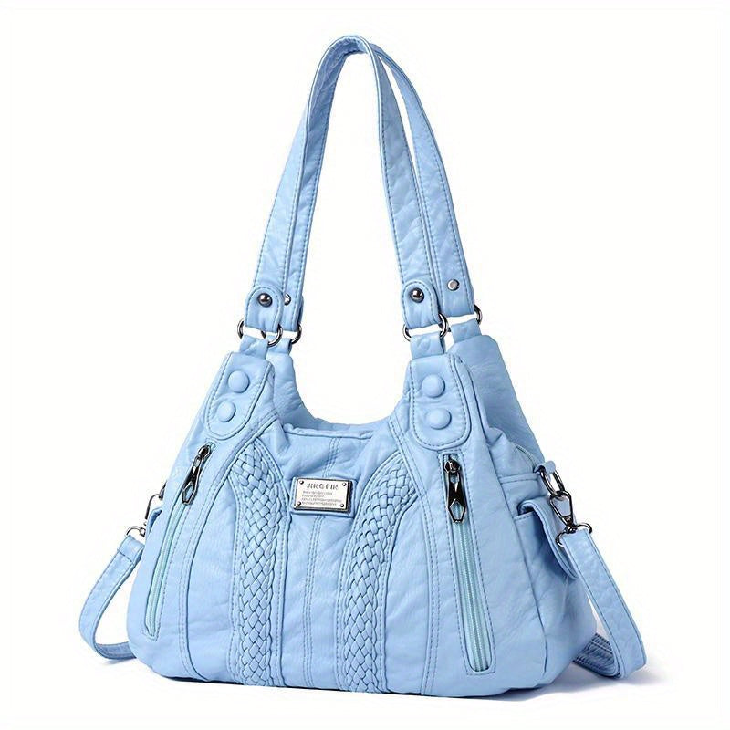 حقائب يد فاخرة بتصميمات مصممة من Wo Fashion Handbags Y Pockets Casual Handbags للنساء في صيف 2025