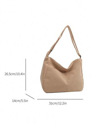 حقيبة كتف/متقاطعة كاجوال على الطراز الكوري بتصميم أدبي ياباني أنيق بطراز بسيط للطلبة على الطراز الكوري، حقيبة مبطنة بقماش النطاع القطني العريض مرن ومتعدد الاستخدامات