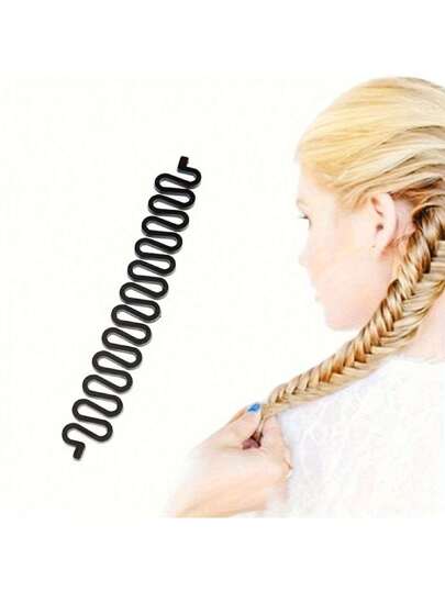 أدوات الشعر لصنع ضفائر السمكة المطلوبة في التسريحات العصرية، أدوات تسريح الشعر سهلة الاستخدام، إكسسوارات شعر أنيقة وبسيطة مناسبة للاستخدام اليومي والمناسبات، حفلات الزفاف، أم العروس، حفلات العطلات، السفر، التنقل، تنظيف الوجه، التجميل، أفضل الهدايا...