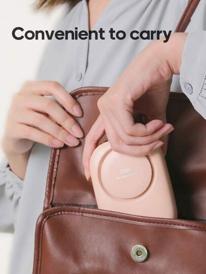 kinscoter مروحة صغيرة محمولة بعنق تشحن ببطارية 2000mAh، مكيفة هواء صيفية مثالية للاستخدام الخارجي