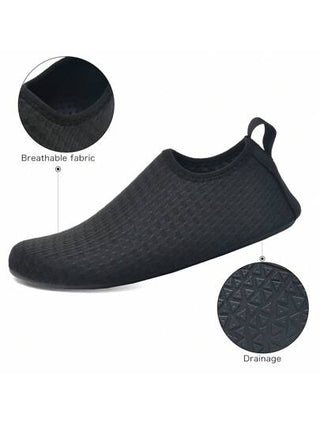 أحذية مائية للشاطئ صديقة للبشرة بحجم زوجين بحجم زائد، خفيفة الوزن وتسمح بالتهوية