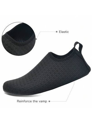 أحذية مائية للشاطئ صديقة للبشرة بحجم زوجين بحجم زائد، خفيفة الوزن وتسمح بالتهوية