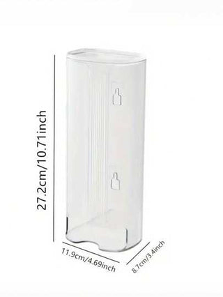 صندوق تخزين جوارب مع سحاب وغطاء , منظم جداري لحفظ أكياس القمامة و الملابس الداخلية ومستلزمات التخزين المنزلية، مناسب للحمام والغرفة وغرفة النوم و غرفة النوم في المسكن الجامعي